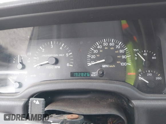 1999 Jeep Cherokee Sport with VIN 1J4FT68S1XL596443, listed as a IAAI auction lot 41767289 with 192,826 mi miles and . Bid and sale history available at DreamBid. Image 7.
