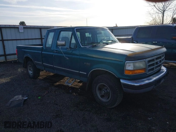 1996 Ford F-150 with VIN 1FTEX14N1TKA54140, listed as a IAAI auction lot 41658208 with 108,463 mi miles. Bid and sale history available at carsss.com. Image 1.