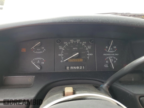 1996 Ford F-150 with VIN 1FTEF14H5TLB47556, listed as a Copart auction lot 51388014 with 117,220 mi miles and Salvage Title. Bid and sale history available at carsss.com. Image 9.