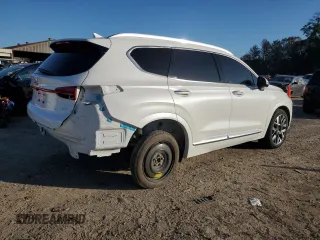 2022 Hyundai Santa Fe Calligraphy with VIN 5NMS54AL1NH441458, listed as a Copart auction lot 84465554 with 42,150 mi miles and Salvage Title. Bid and sale history available at carsss.com. Image 3.