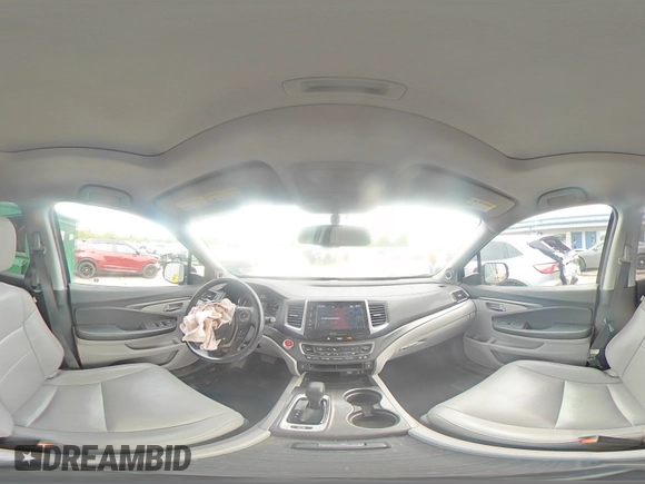 2017 Honda Pilot EX-L with VIN 5FNYF6H58HB066653, listed as a Copart auction lot 58304875 with 67,457 mi miles and Salvage title. Bid and sale history available at DreamBid. Image 16.