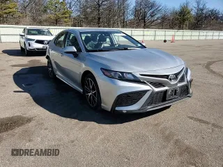 2021 Toyota Camry SE Nightshade with VIN 4T1G11AK5MU465451, listed as a Copart auction lot 48174715 with 72,519 mi miles and Salvage Title. Bid and sale history available at carsss.com. Image 11.