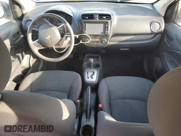 2020 Mitsubishi Mirage G4 ES with VIN ML32F3FJ8LHF04543, listed as a Copart auction lot 54212004 with 75,631 mi miles. Bid and sale history available at carsss.com. Image 8.