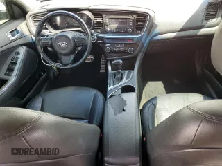 2015 Kia Optima SX with VIN 5XXGR4A73FG402223, listed as a Copart auction lot 51659955 with 136,946 mi miles and Clean Title. Bid and sale history available at carsss.com. Image 8.