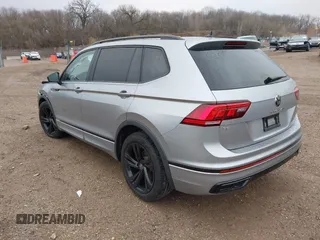 2023 Volkswagen Tiguan SE R-Line Black with VIN 3VV8B7AX3PM130610, listed as a IAAI auction lot 42011131 with 21,980 mi miles and . Bid and sale history available at DreamBid. Image 3.