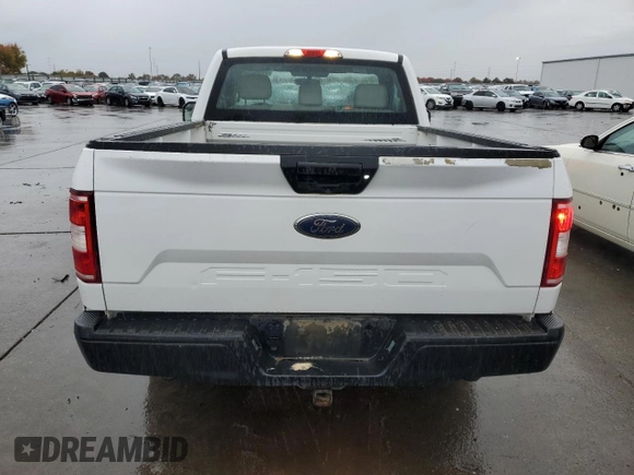 2018 Ford F-150 XL with VIN 1FTMF1C55JKD86563, listed as a Copart auction lot 81996294 with 148,399 mi miles and Clean title. Bid and sale history available at DreamBid. Image 6.