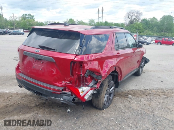 2022 Ford Explorer XLT z VIN 1FMSK8DH4NGC35593, wystawiony jako IAAI lot #42167354 z przebiegiem 29 747 mil mil oraz . Historia ofert i sprzedaży dostępna na DreamBid. Obrazek 20.