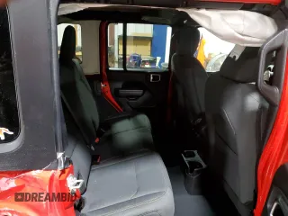 2024 Jeep Wrangler Sport S with VIN 1C4PJXDG5RW177357, listed as a Copart auction lot 52955605 with 8,382 mi miles and Salvage Title. Bid and sale history available at DreamBid. Image 11.