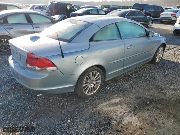 2009 Volvo C70 with VIN YV1MC67279J072575, listed as a Copart auction lot 82661954 with 42,655 mi miles and Non Repairable. Bid and sale history available at carsss.com. Image 3.