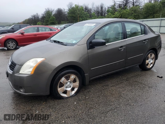 2008 Nissan Sentra S with VIN 3N1AB61EX8L639726, listed as a Copart auction lot 62046685 with 144,810 mi miles and Clean title. Bid and sale history available at DreamBid. Image 1.