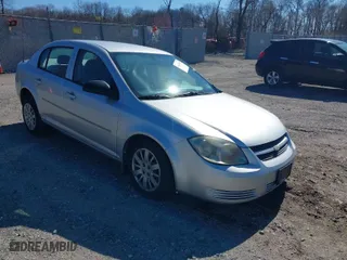 2010 Chevrolet Cobalt LS with VIN 1G1AB5F50A7197736, listed as a IAAI auction lot 41828155 with 95,032 mi miles. Bid and sale history available at carsss.com. Image 1.
