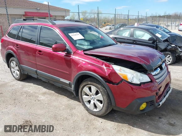2011 Subaru Outback Limited Power Moon z VIN 4S4BREKC5B2421461, wystawiony jako IAAI lot #42146195 z przebiegiem 84 312 mil mil oraz . Historia ofert i sprzedaży dostępna na DreamBid. Obrazek 1.