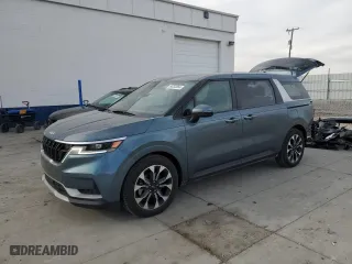 2023 Kia Carnival EX with VIN KNDNC5H32P6198936, listed as a Copart auction lot 84255854 with 35,364 mi miles and Salvage Title. Bid and sale history available at carsss.com. Image 1.