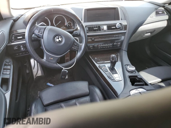 2013 BMW 6 Series 650i with VIN WBA6B2C51DDG66564, listed as a Copart auction lot 44247555 with 89,477 mi miles and Salvage Title. Bid and sale history available at DreamBid. Image 8.