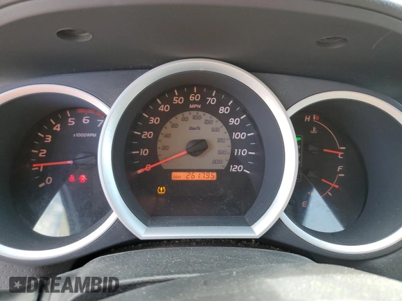 2010 Toyota Tacoma PreRunner with VIN 3TMKU4HN6AM025522, listed as a Copart auction lot 49092095 with 261,795 mi miles and Salvage title. Bid and sale history available at DreamBid. Image 9.