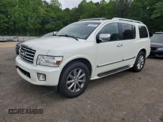 2010 Infiniti QX56 z VIN 5N3ZA0NF6AN908333, wystawiony jako Copart lot #54107295 z przebiegiem 181 811 mil mil oraz Nie do naprawy • Non repairable. Historia ofert i sprzedaży dostępna na DreamBid. Obrazek 1.