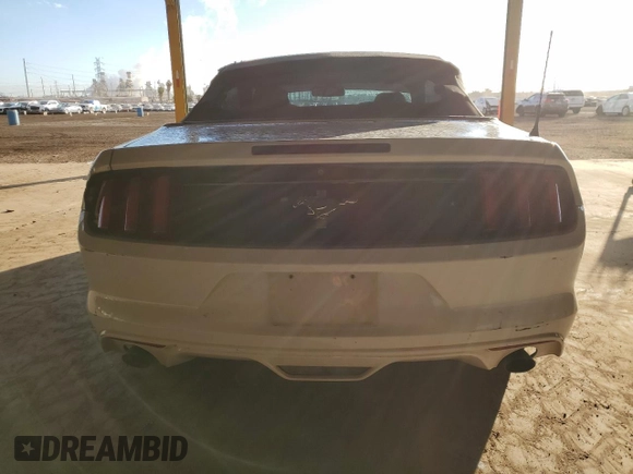 2017 Ford Mustang V6 with VIN 1FATP8EM3H5324003, listed as a Copart auction lot 42846975 with 109,492 mi miles and Clean Title. Bid and sale history available at carsss.com. Image 6.