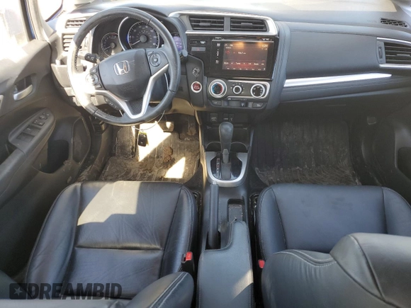 2016 Honda Fit EX-L with VIN JHMGK5H86GS008858, listed as a Copart auction lot 46911125 with 81,841 mi miles and Salvage title. Bid and sale history available at DreamBid. Image 8.
