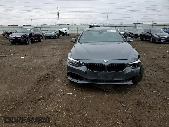 2020 BMW 4 Series 430i xDrive with VIN WBA4J3C00LBL11929, listed as a Copart auction lot 52501055 with 141,791 mi miles and Salvage title. Bid and sale history available at DreamBid. Image 11.