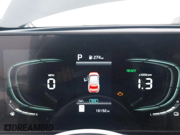 2023 Kia Sportage EX with VIN KNDPVCAG1P7043695, listed as a IAAI auction lot 42505834 with 16,192 mi miles and . Bid and sale history available at DreamBid. Image 7.