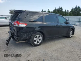 2014 Toyota Sienna L with VIN 5TDZK3DC3ES514520, listed as a Copart auction lot 52205295 with 71,402 mi miles and Salvage Title. Bid and sale history available at carsss.com. Image 3.