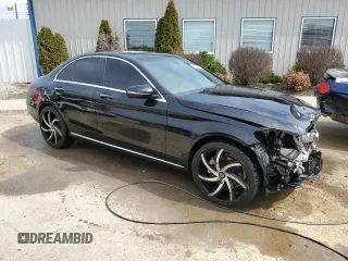 2019 Mercedes-Benz C 300 with VIN 55SWF8EB5KU303201, listed as a Copart auction lot 49098935 with 43,623 mi miles and Non Repairable. Bid and sale history available at carsss.com. Image 4.