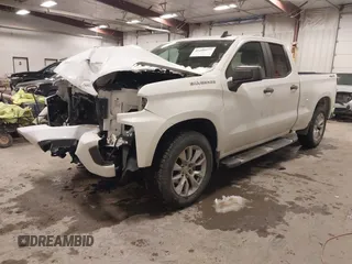 2019 Chevrolet Silverado 1500 Custom with VIN 1GCRYBEH2KZ411456, listed as a IAAI auction lot 41298577 with 75,731 mi miles and . Bid and sale history available at DreamBid. Image 17.