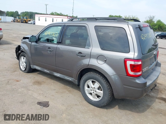 2012 Ford Escape XLT with VIN 1FMCU9DG6CKA99439, listed as a IAAI auction lot 42497707 with 186,306 mi miles and . Bid and sale history available at DreamBid. Image 3.