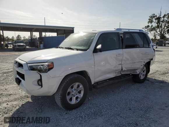 2018 Toyota 4Runner SR5 z VIN JTEBU5JR6J5593418, wystawiony jako Copart lot #60228085 z przebiegiem 96 239 mil mil oraz Szkoda całkowita • Salvage title. Historia ofert i sprzedaży dostępna na DreamBid. Obrazek 1.