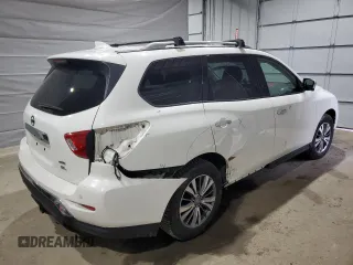 2020 Nissan Pathfinder SL z VIN 5N1DR2CMXLC613288, wystawiony jako Copart lot #50378545 z przebiegiem 104 916 mil mil oraz Szkoda całkowita • Salvage title. Historia ofert i sprzedaży dostępna na DreamBid. Obrazek 3.