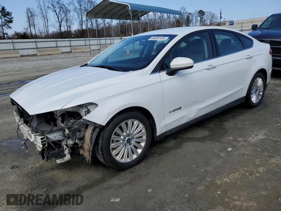 2015 Ford Fusion S Hybrid with VIN 3FA6P0UU2FR116429, listed as a Copart auction lot 44332155 with 286,067 mi miles and Salvage Title. Bid and sale history available at carsss.com. Image 1.