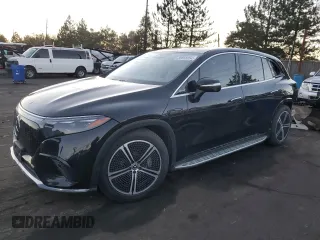 2023 Mercedes-Benz EQS with VIN 4JGDM2EB6PA001763, listed as a Copart auction lot 86656854 with 38,222 mi miles and Salvage Title. Bid and sale history available at carsss.com. Image 1.