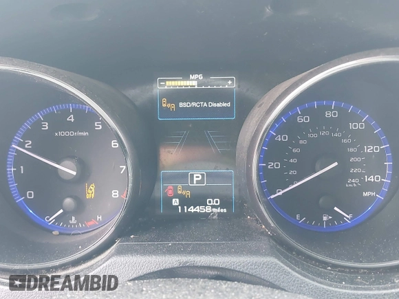 2019 Subaru Outback Premium with VIN 4S4BSAFC3K3386680, listed as a IAAI auction lot 42170056 with 114,458 mi miles and . Bid and sale history available at DreamBid. Image 7.