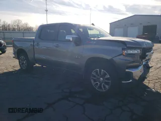 2021 Chevrolet Silverado 1500 LT with VIN 1GCUYDED5MZ162480, listed as a Copart auction lot 83811124 with 68,111 mi miles and Salvage Title. Bid and sale history available at carsss.com. Image 4.