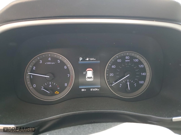 2020 Hyundai Tucson Sport with VIN KM8J33AL3LU237533, listed as a Copart auction lot 50184365 with 81,604 mi miles and Salvage Title. Bid and sale history available at carsss.com. Image 9.