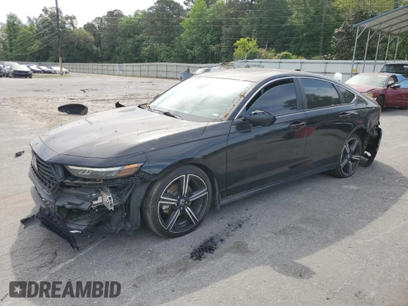 2023 Honda Accord Sport z VIN 1HGCY2F53PA051308, wystawiony jako Copart lot #53453595 z przebiegiem 22 945 mil mil oraz Szkody całkowita. Historia ofert i sprzedaży dostępna na DreamBid. Obrazek 1.