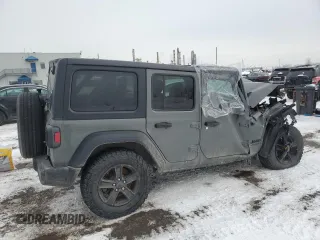 2022 Jeep Wrangler Unlimited Willys с VIN 1C4HJXDN2NW279504, выставлен на аукционе Copart как лот 47464715 с пробегом Не указан миль и Списание • Salvage title. История ставок и продаж доступна на DreamBid. Изображение 3.