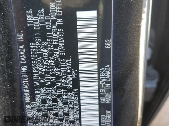2011 Lexus RX 350 с VIN 2T2BK1BA7BC085714, выставлен на аукционе Copart как лот 45732505 с пробегом 181 322 миль миль и Списание • Salvage title. История ставок и продаж доступна на DreamBid. Изображение 13.