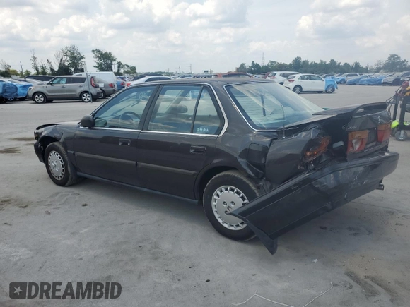 1991 Honda Accord LX z VIN JHMCB7659MC039465, wystawiony jako Copart lot #55810155 z przebiegiem 206 192 mil mil oraz Szkoda całkowita • Salvage title. Historia ofert i sprzedaży dostępna na DreamBid. Obrazek 2.
