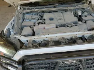 2024 Toyota Tundra SR5 with VIN 5TFLA5DA3RX146147, listed as a Copart auction lot 58197195 with 57,437 mi miles and Salvage title. Bid and sale history available at DreamBid. Image 14.