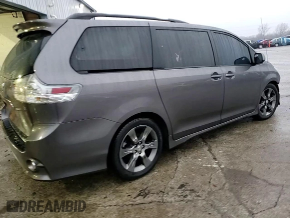 2012 Toyota Sienna SE with VIN 5TDXK3DC1CS221820, listed as a Copart auction lot 43203905 with 228,694 mi miles and Salvage Title. Bid and sale history available at carsss.com. Image 15.