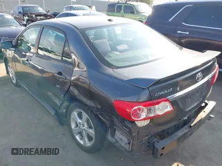 2011 Toyota Corolla L with VIN 2T1BU4EE4BC604412, listed as a IAAI auction lot 39928788 with 146,183 mi miles. Bid and sale history available at carsss.com. Image 3.