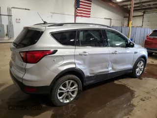 2019 Ford Escape SEL with VIN 1FMCU9HD0KUA58291, listed as a Copart auction lot 53094725 with 47,019 mi miles and Salvage Title. Bid and sale history available at carsss.com. Image 3.