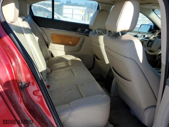 2010 Lincoln MKS with VIN 1LNHL9ER8AG604325, listed as a Copart auction lot 89361445 with 11,966 mi miles and Salvage Title. Bid and sale history available at carsss.com. Image 11.