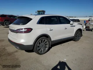 2019 Lincoln Nautilus Reserve with VIN 2LMPJ6LP6KBL18701, listed as a Copart auction lot 44176695 with 0 mi miles and Salvage Title. Bid and sale history available at carsss.com. Image 3.