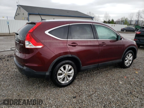 2013 Honda CR-V EX-L with VIN 5J6RM4H77DL080772, listed as a Copart auction lot 51471155 with 165,604 mi miles and Non Repairable. Bid and sale history available at carsss.com. Image 3.