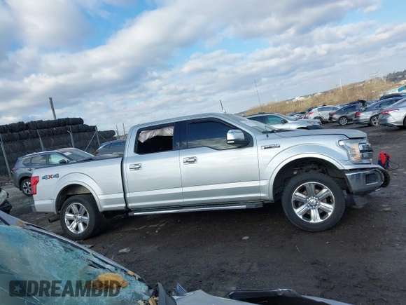 2018 Ford F-150 XL with VIN 1FTFW1E55JKD77092, listed as a IAAI auction lot 41525963 with 134,117 mi miles. Bid and sale history available at carsss.com. Image 14.