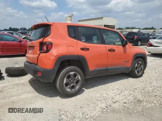 2015 Jeep Renegade Sport with VIN ZACCJBAT3FPC23361, listed as a Copart auction lot 62801114 with Not Provided miles and Salvage Title. Bid and sale history available at DreamBid. Image 3.