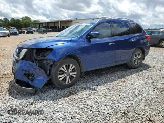 2017 Nissan Pathfinder SV with VIN 5N1DR2MN8HC675948, listed as a Copart auction lot 56354385 with 159,489 mi miles and Salvage title. Bid and sale history available at DreamBid. Image 1.
