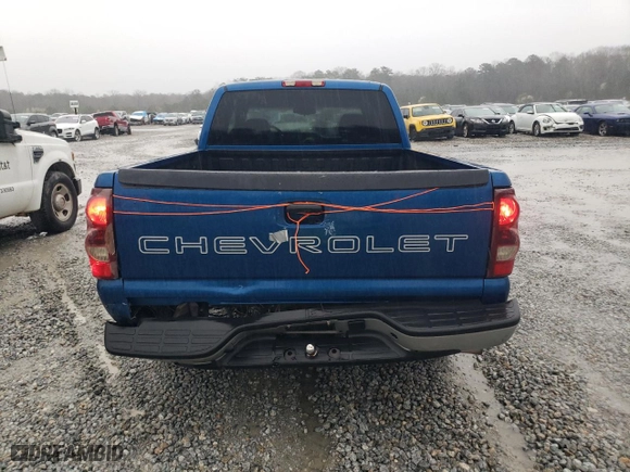 2003 Chevrolet Silverado 1500 LS with VIN 2GCEC19X531188820, listed as a Copart auction lot 89320035 with 260,051 mi miles and Salvage Title. Bid and sale history available at carsss.com. Image 6.